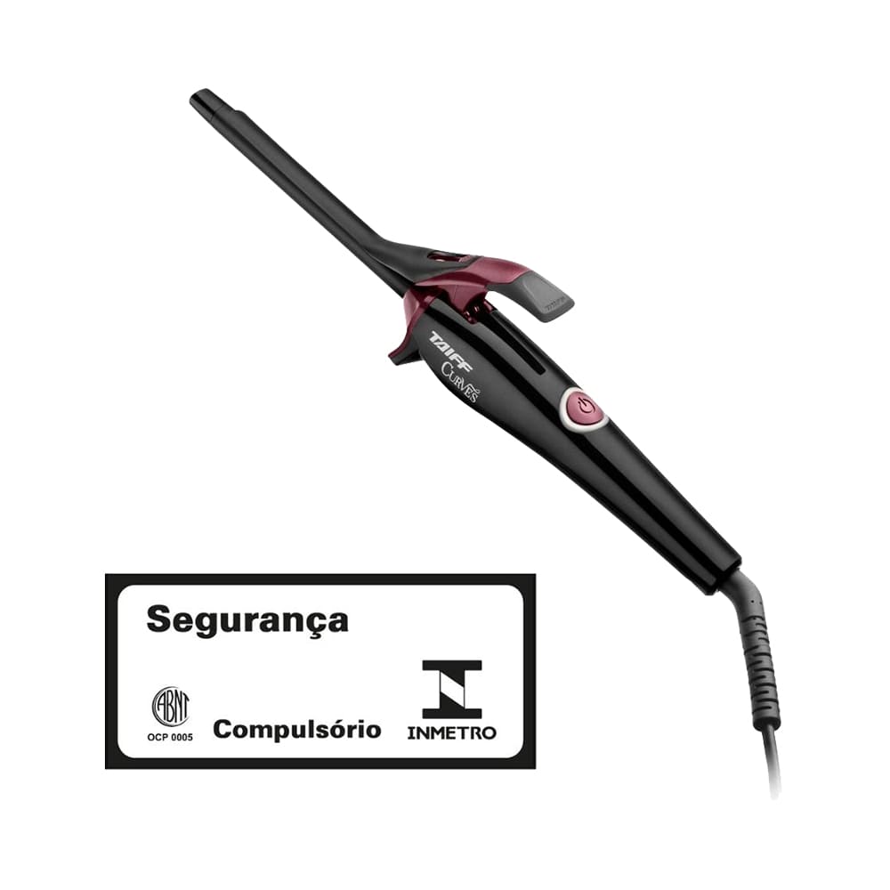 Modelador Taiff Curves 1/2 Bivolt 13mm com selo de segurança ABNT e INMETRO
