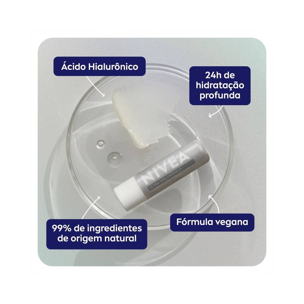 Imagem ilustrativa do modo de uso do hidratante labial
