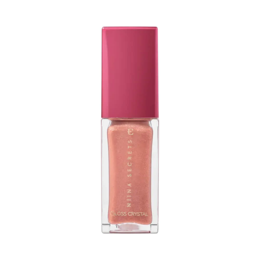 Embalagem transparente do Gloss Niina Secrets Crystal Topázio