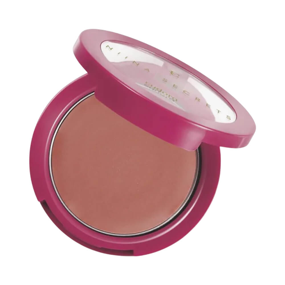 Blush Niina Secrets Go Pêssego Secreto - produto aberto mostrando o tom pêssego