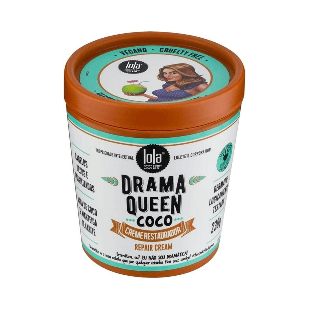 Pote tridimensional da Máscara Lola Drama Queen Coco 230g