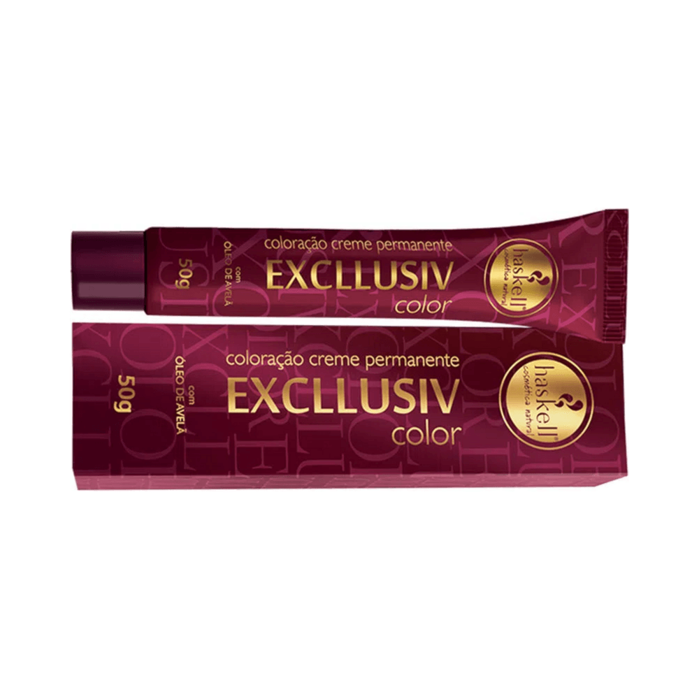 Embalagem Haskell Excllusiv Color 50g vista horizontal