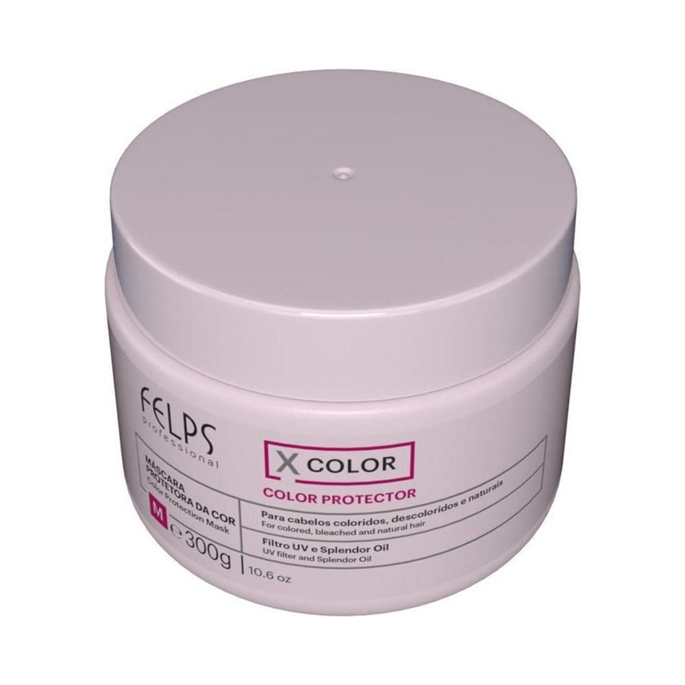 Máscara Felps X Color 300g - tampa e rótulo