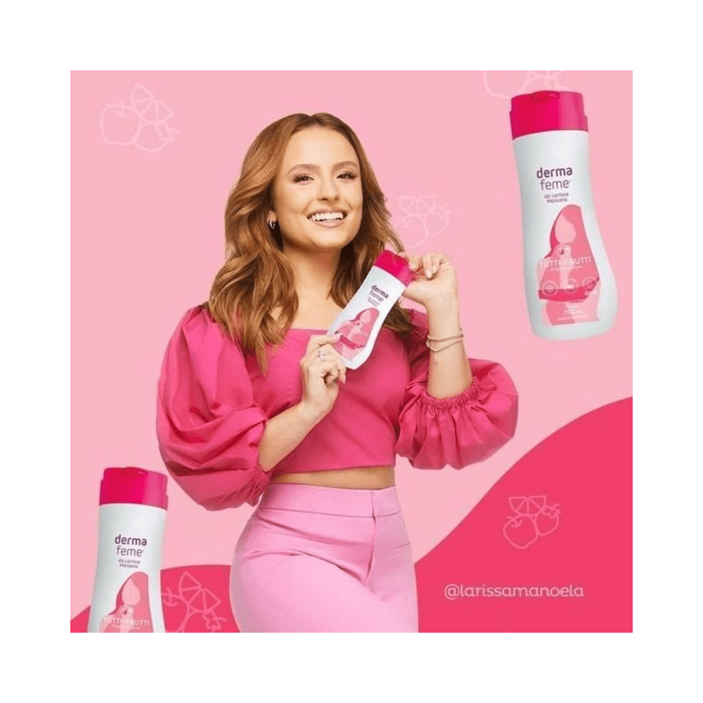 Dermafeme Tutti-Frutti com Larissa Manoela - visual promocional