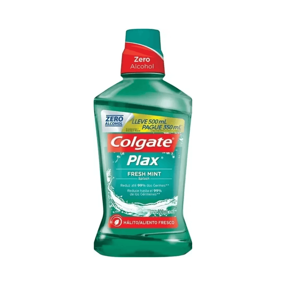Garrafa única Colgate Plax Fresh Mint 500ml