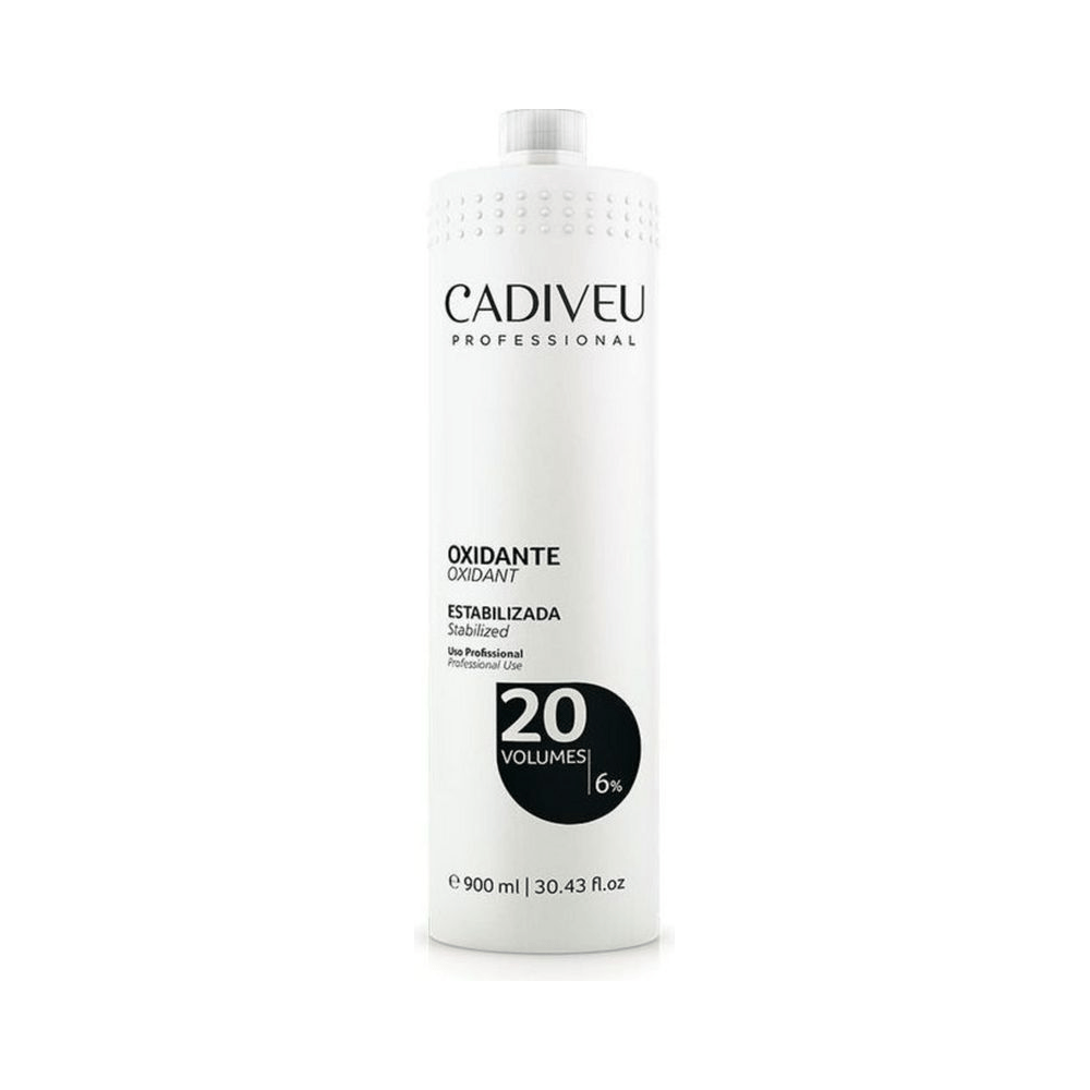 Frasco Água Oxigenada Cadiveu 20 volumes 900ml - detalhe