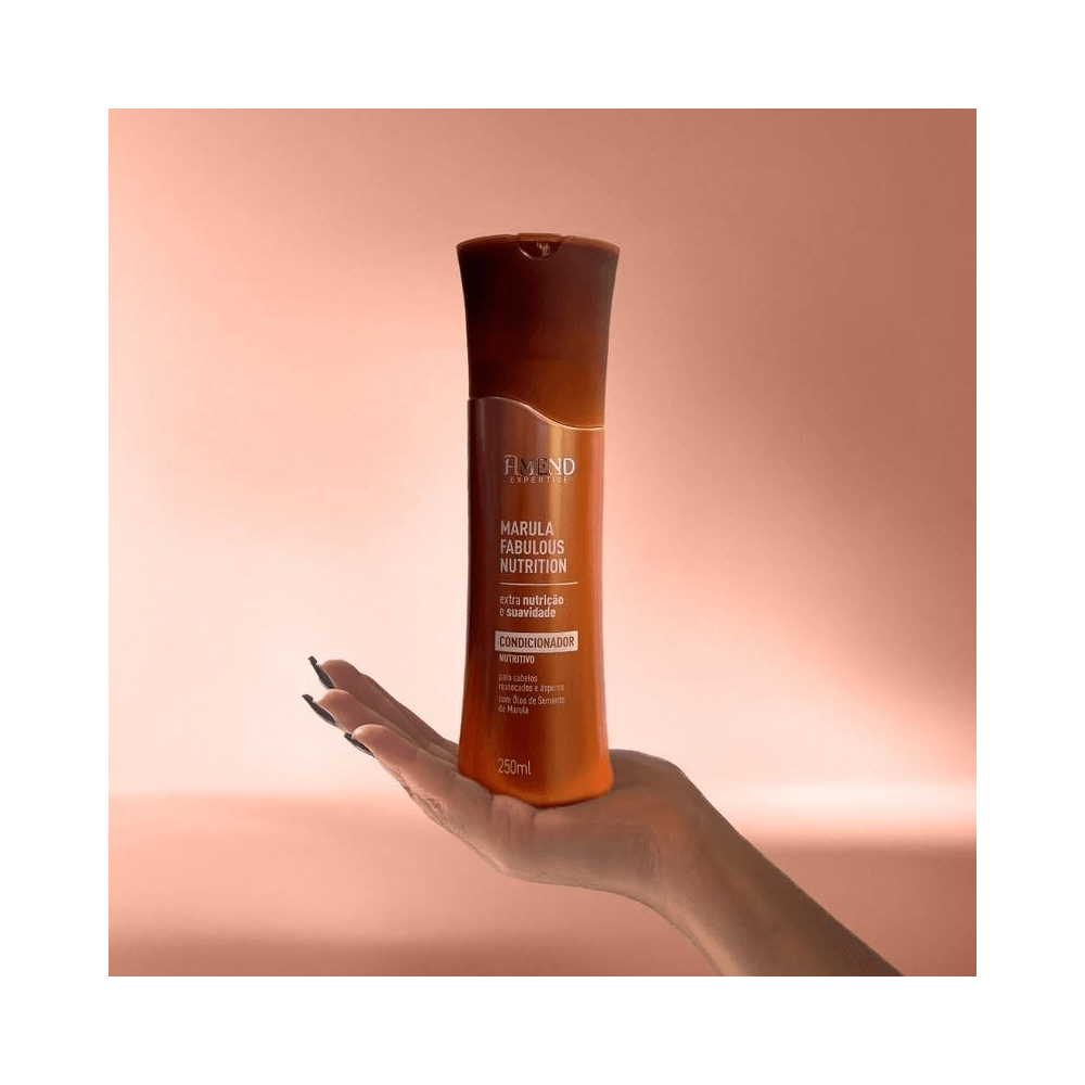 Condicionador Amend Fabulous Marula 250ml - embalagem na mão