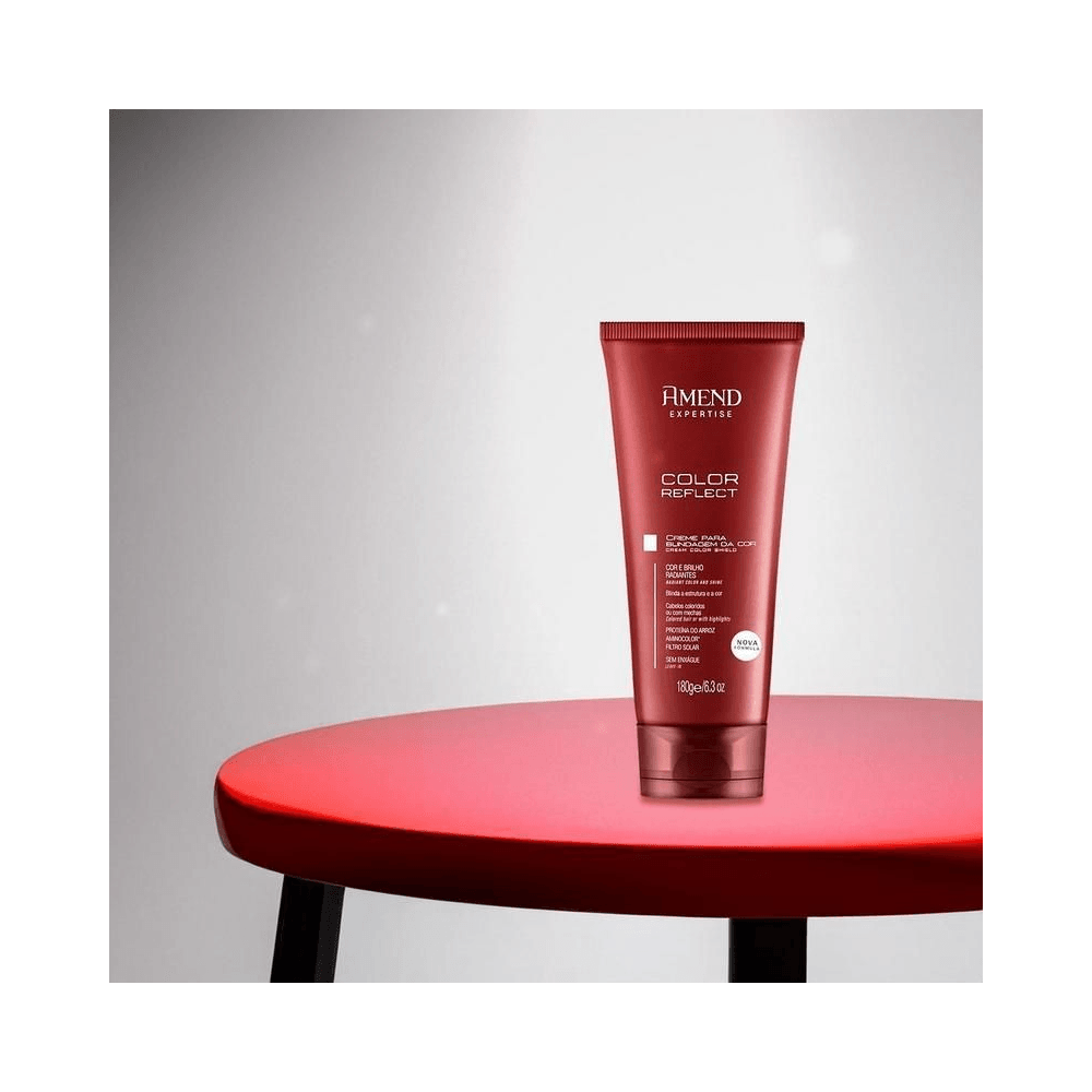Creme Amend Expertise Color Reflect 180g em pedestal vermelho