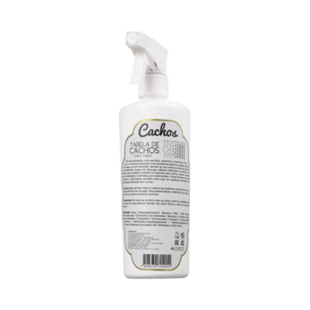 Umidificador Felps Cachos Azeite de Abacate 500ml - verso