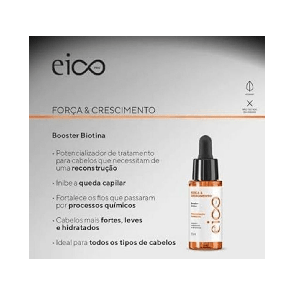 Imagem promocional Booster Biotina Eico Professional