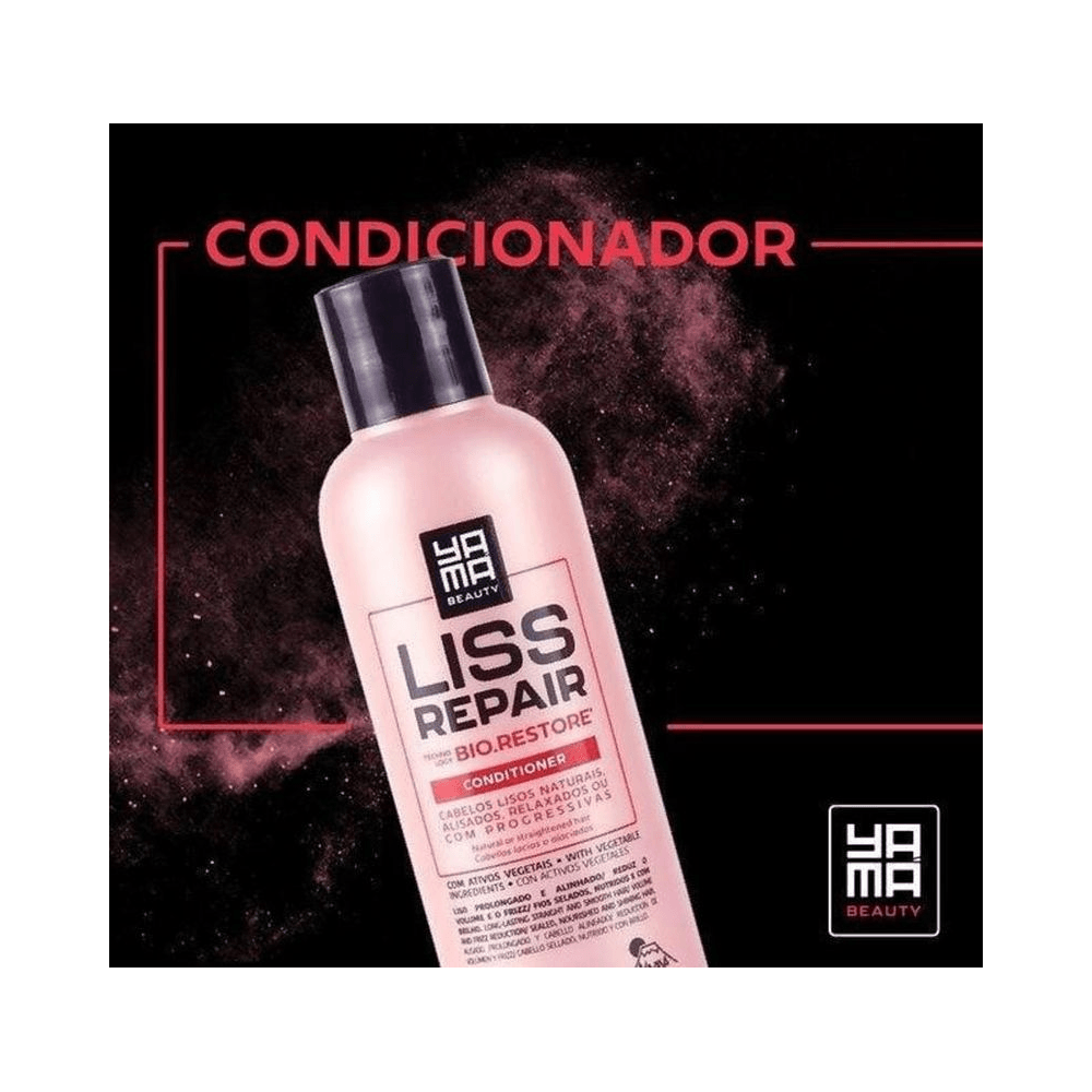 Condicionador Yamá Liss Repair 200ml - imagem promocional inclinada