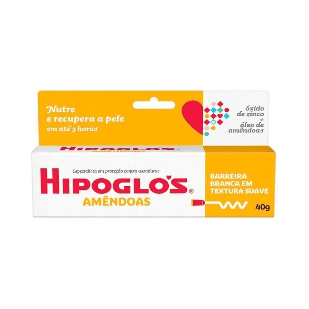 Caixa do Hipoglós Amêndoas 40g - embalagem
