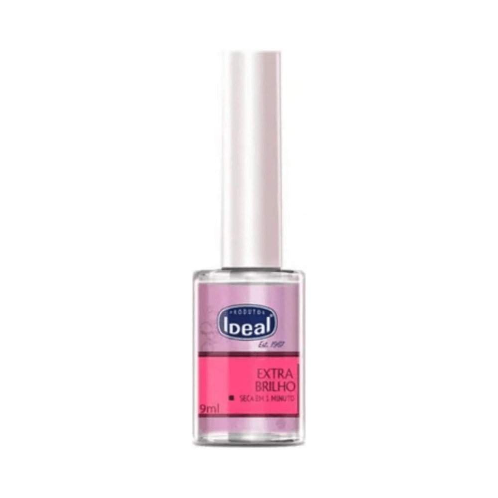 Frasco Base Ideal Extra-Brilho 9ml vista frontal