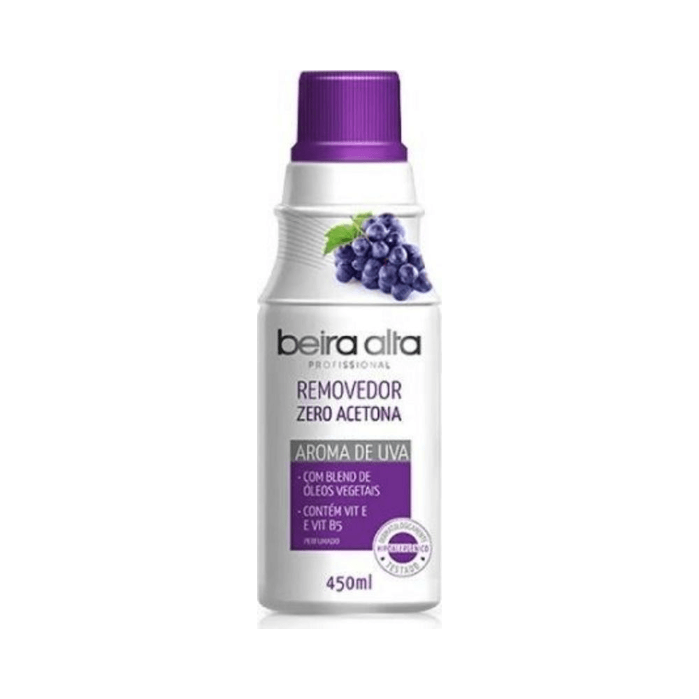 Removedor Beira Alta Professional 450ml - destaque aroma de uva e vitaminas