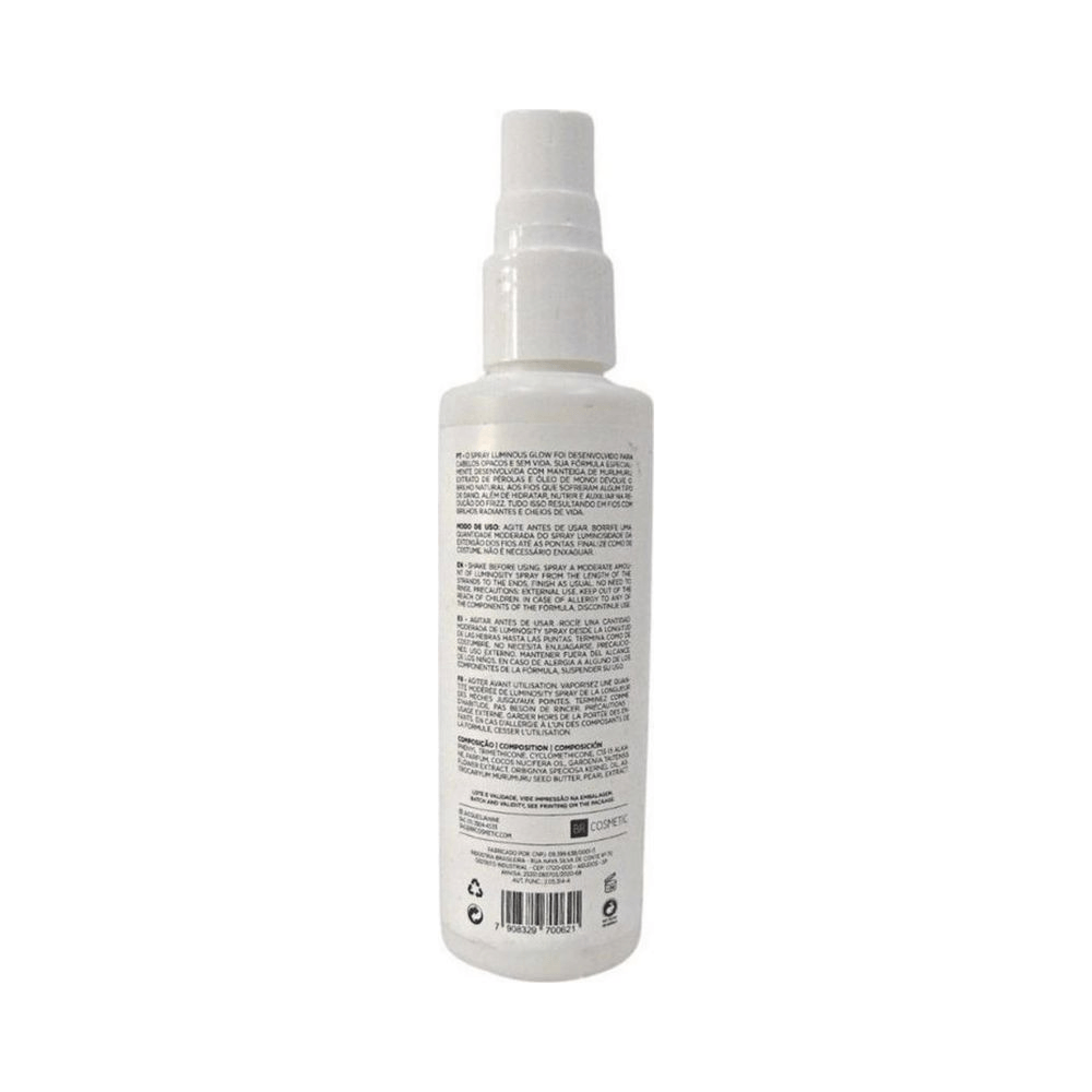 Spray Jacques Janine Luminous Glow 60ml visto de costas