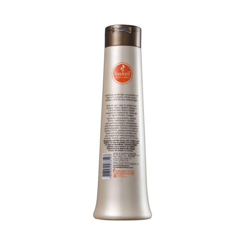 Condicionador Tutano Haskell 500ml verso com composição