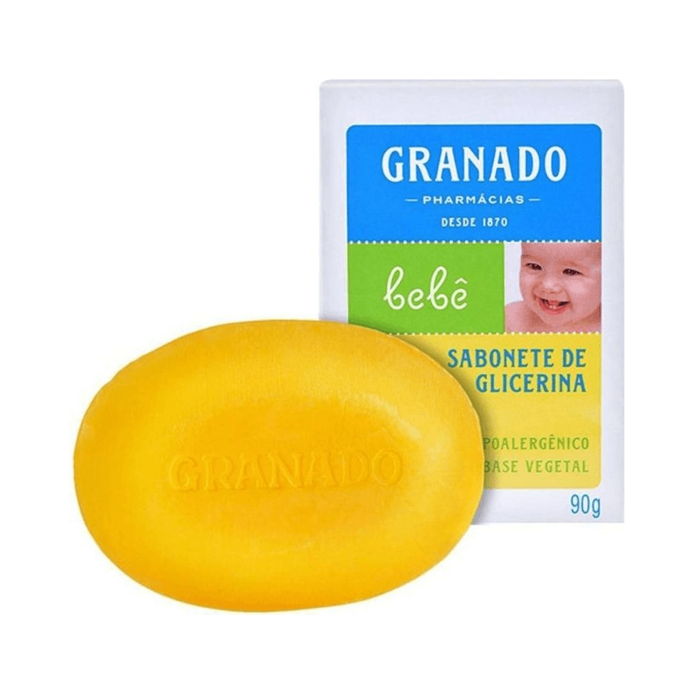Barra de sabonete Granado Bebê com gravação Granado