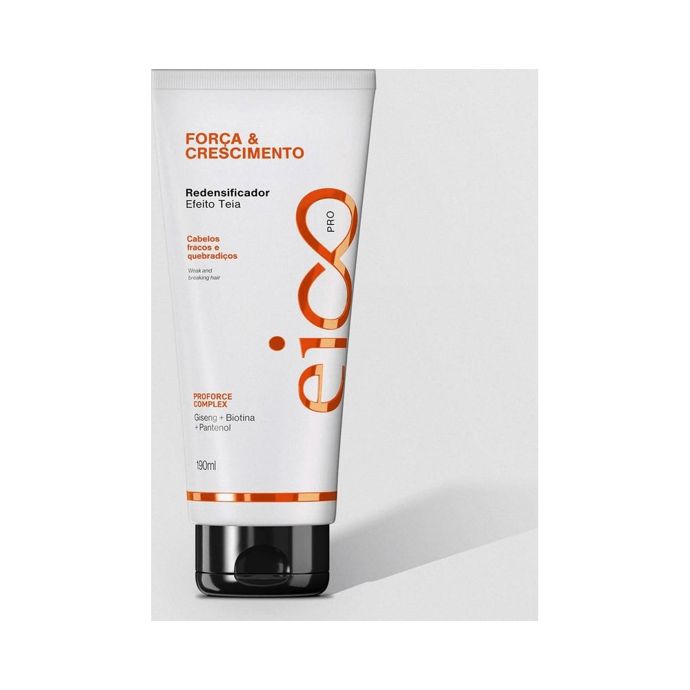 Tubo do redensificador Eico Professional 190ml - textura efeito teia