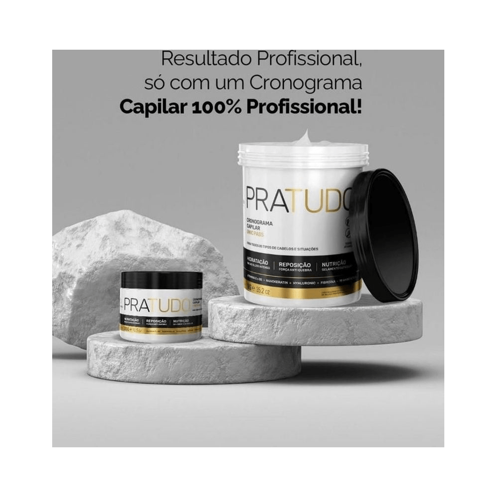 Máscara Borabella Pra Tudo Cronograma Capilar 1000g - composição e benefícios