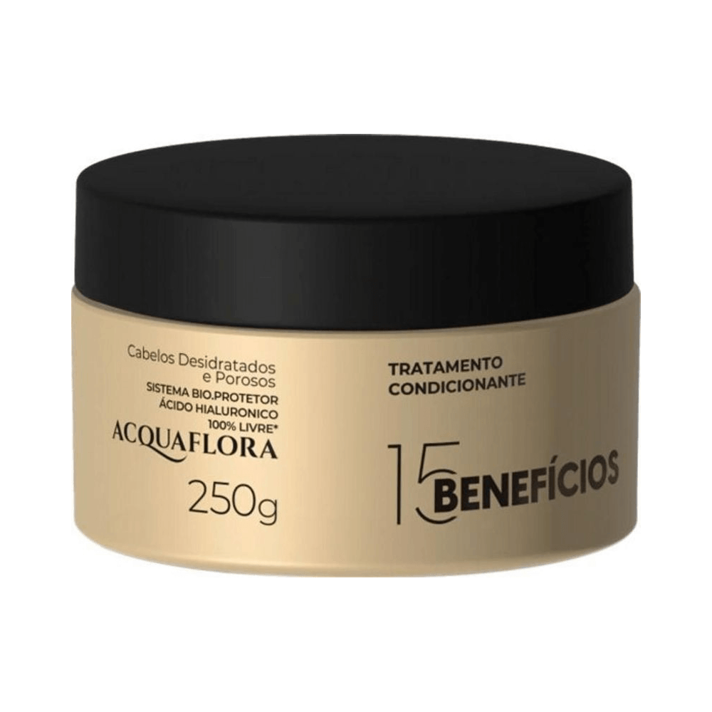 Pote Acquaflora 250g - indicação Cabelos Desidratados e Porosos