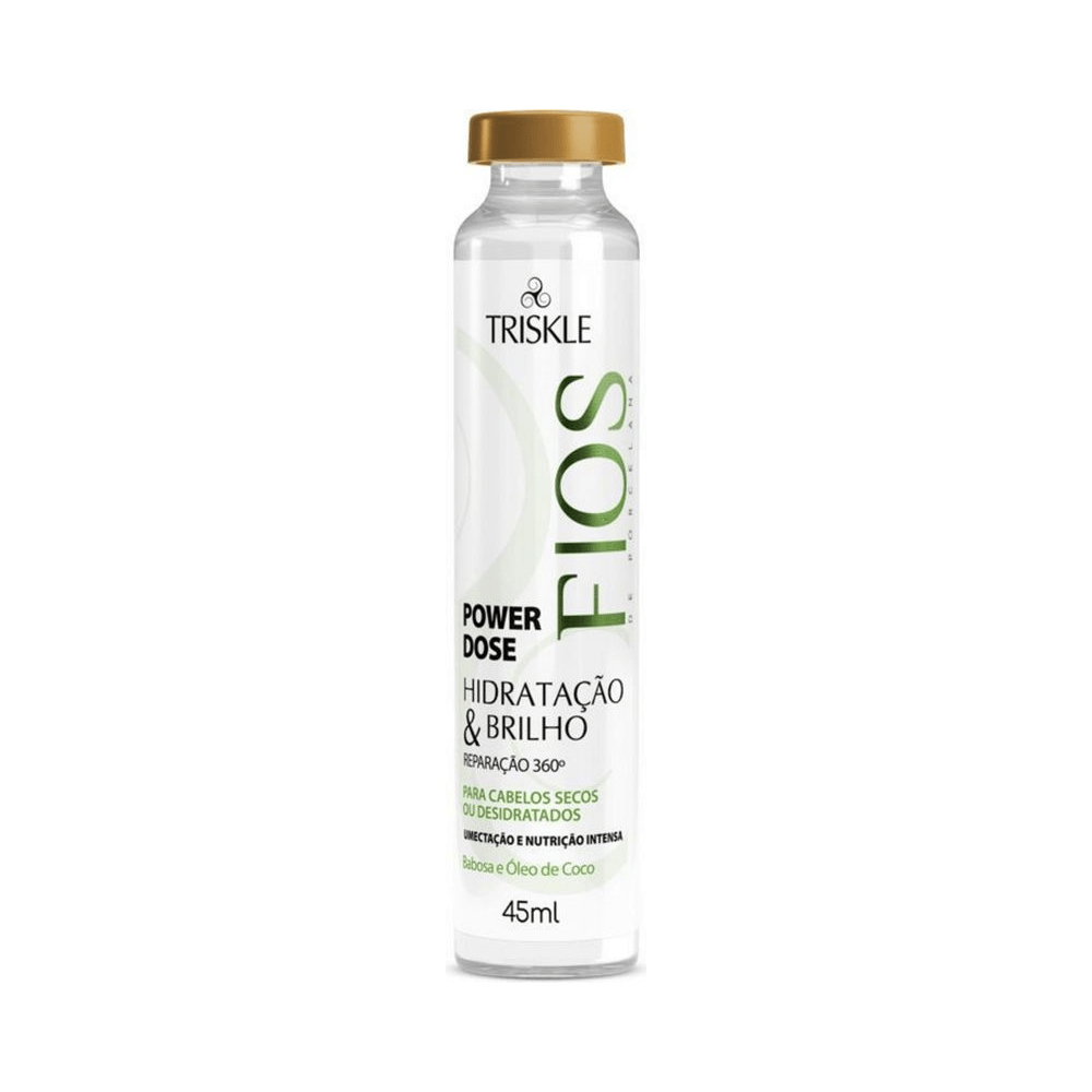 Ampola Triskle Power Dose Hidratação & Brilho 45ml