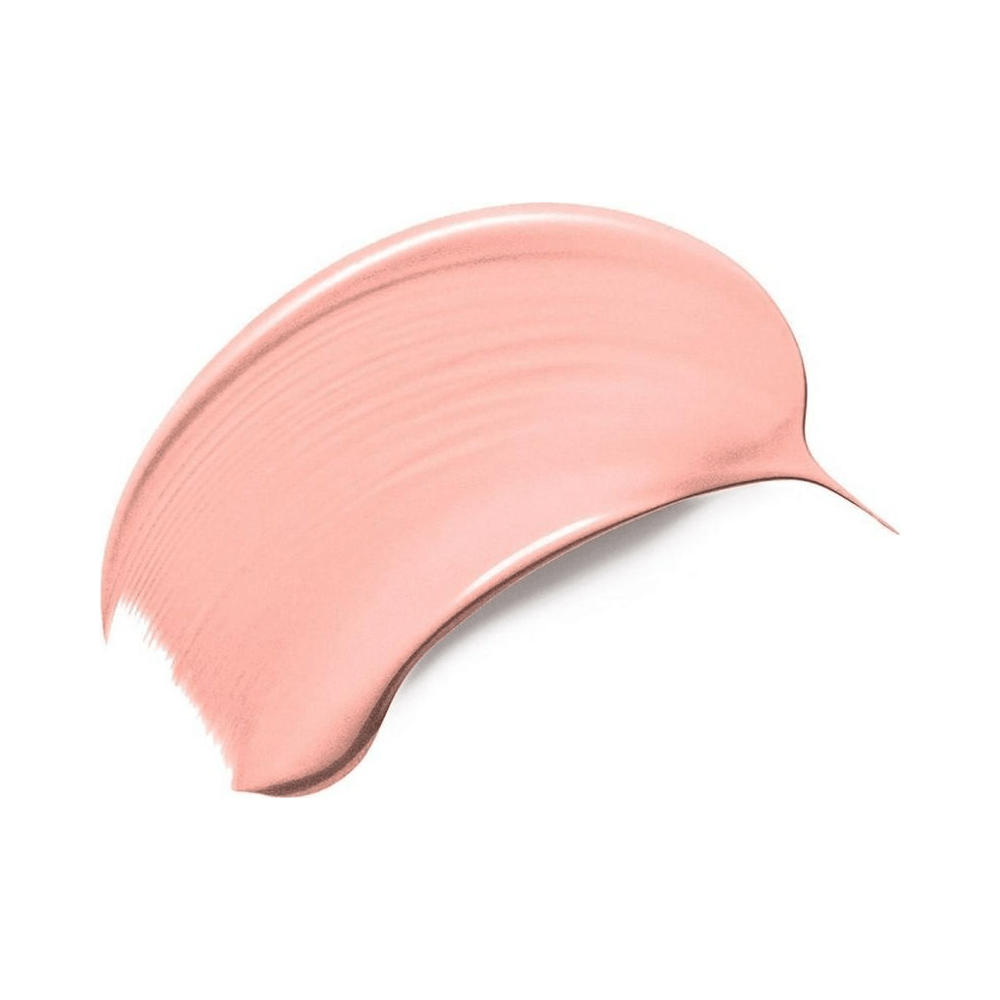 Amostra do Blush Líquido Ruby Rose Caramel Cake mostrando textura cremosa e cor pêssego