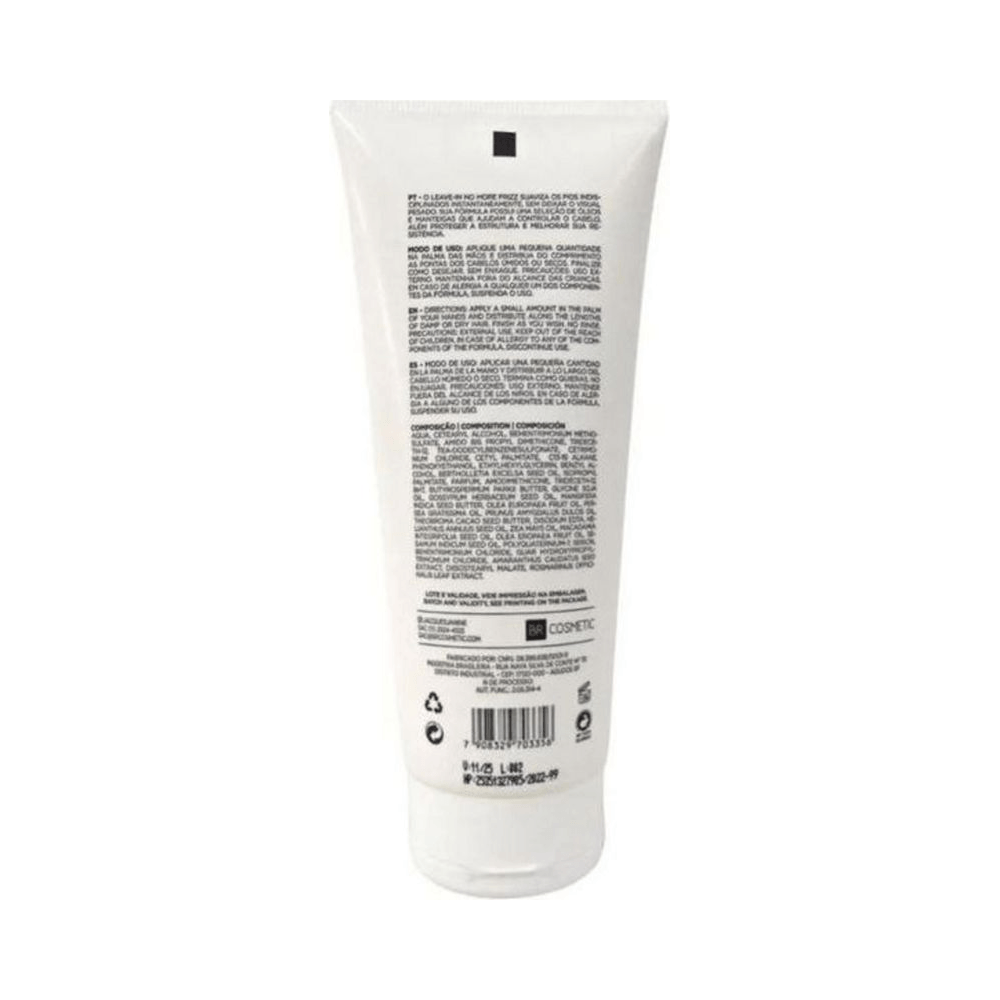 Leave-In Jacques Janine No More Frizz 200ml - Verso com instruções