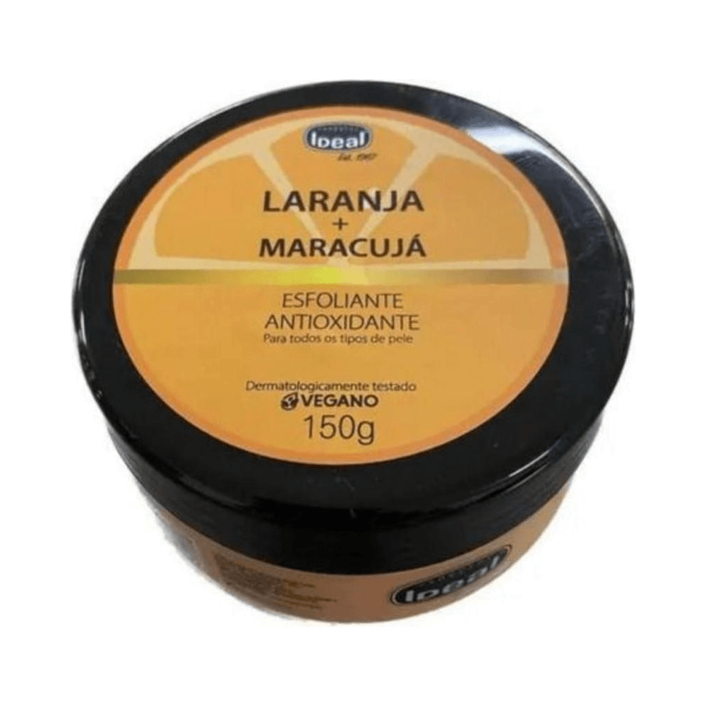 Esfoliante Ideal Laranja + Maracujá pote fechado 150g