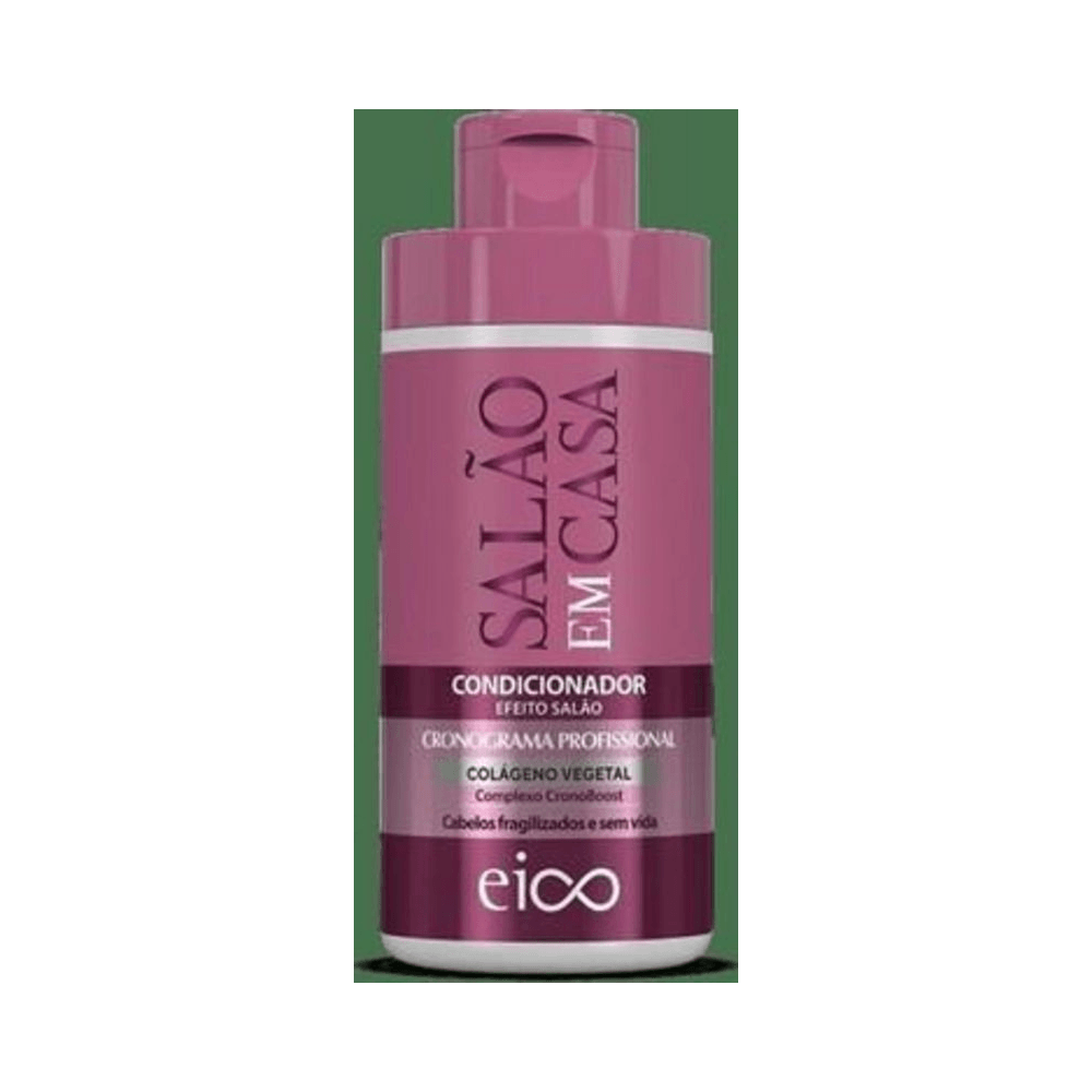 Frasco frontal do condicionador Eico Cronograma Profissional 450ml