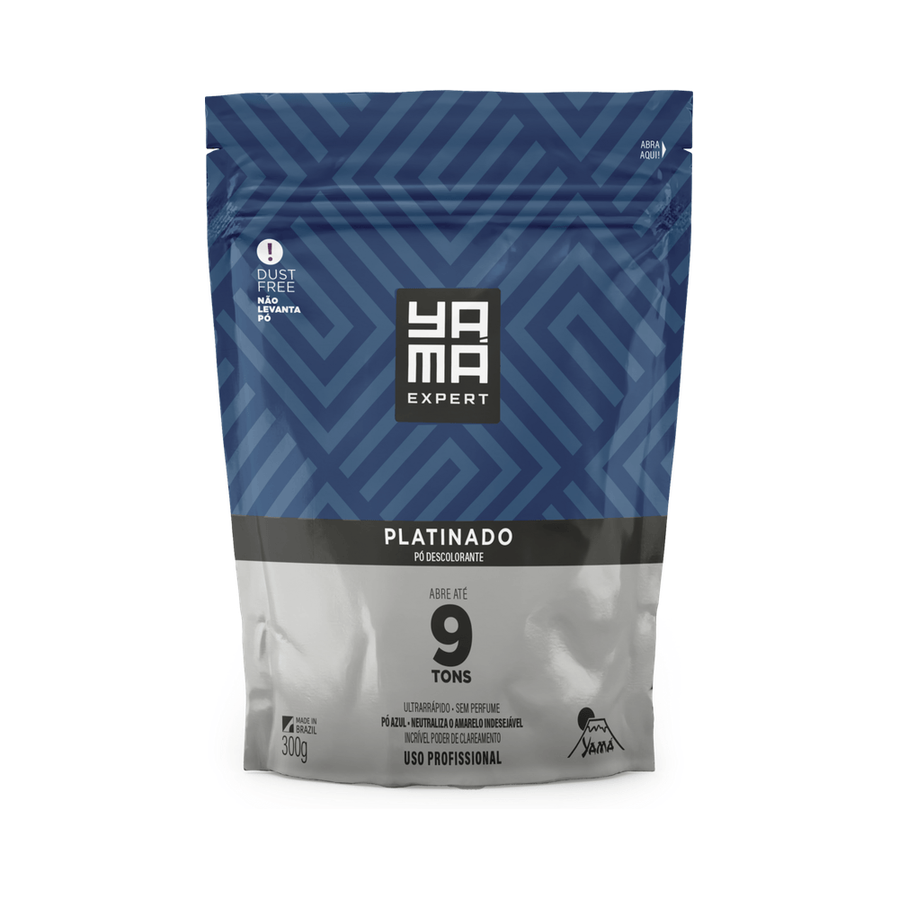 Pouch Yamá Platinado 300g - abre até 9 tons, uso profissional