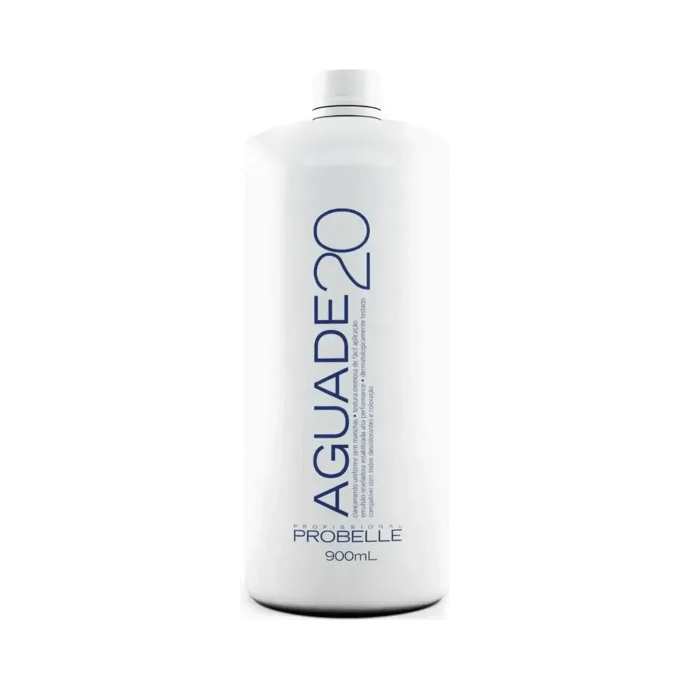 Frasco único de Água Oxigenada Probelle 20 volumes 900ml