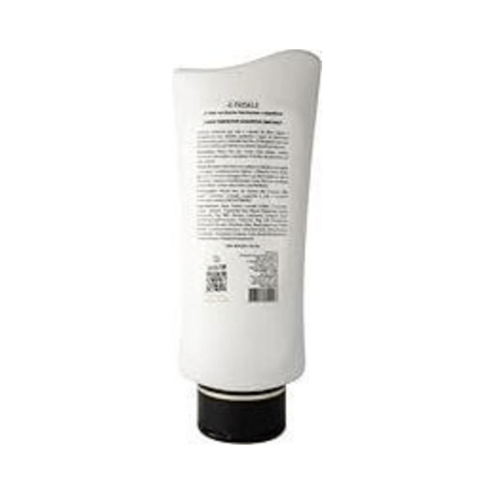 Verso do frasco com informações e modo de uso do Shampoo Triskle 500ml