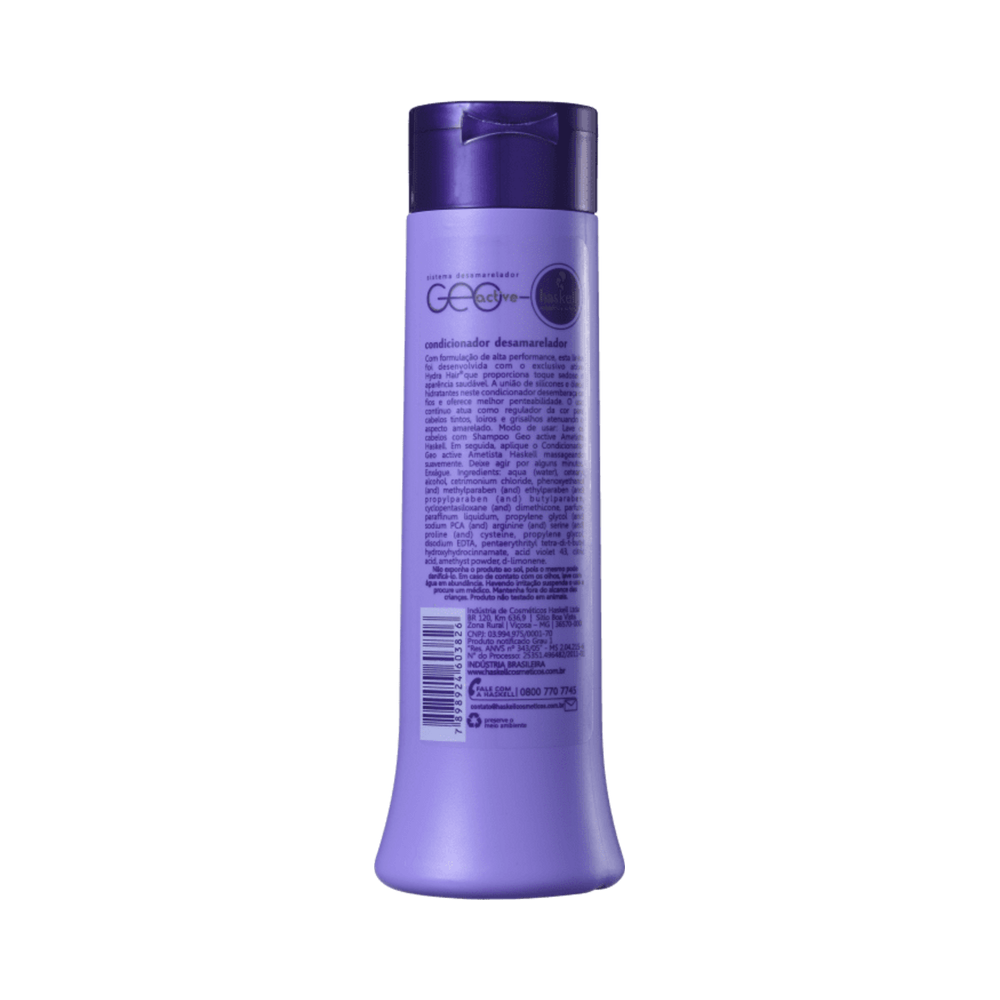 Verso Condicionador Haskell Ametista 300ml - informações e modo de uso