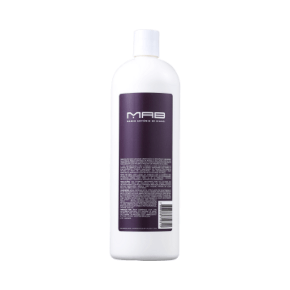 Condicionador MAB Brazilian Curls 1L vista traseira com lista de ingredientes