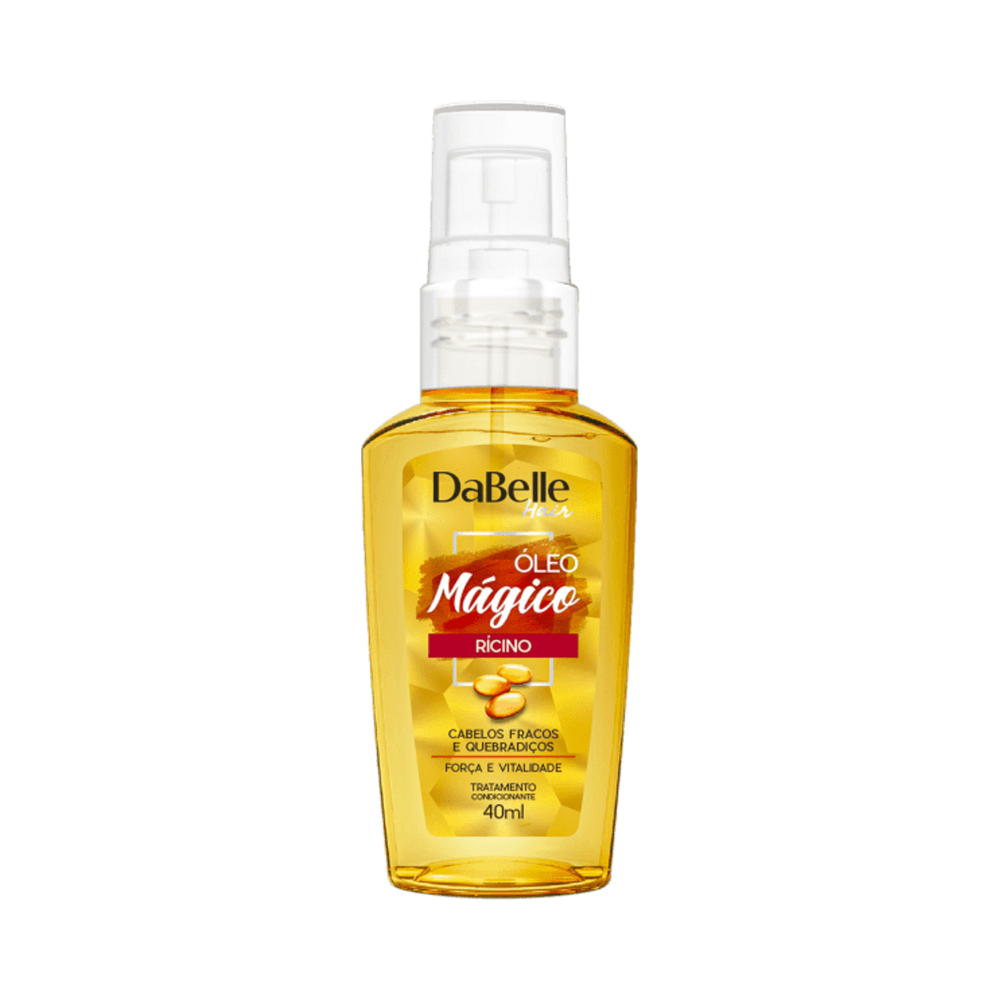 Frontal do Óleo Mágico Rícino Dabelle 40ml