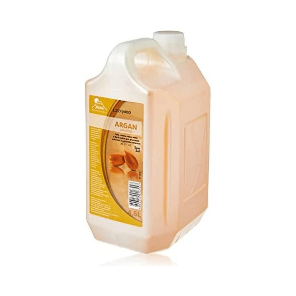 Galão translúcido Condicionador Yamá Bálsamo Óleo de Argan 4600ml